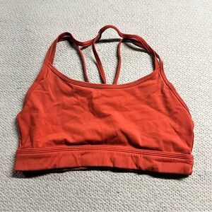 Alphalete Red Sports Bra
